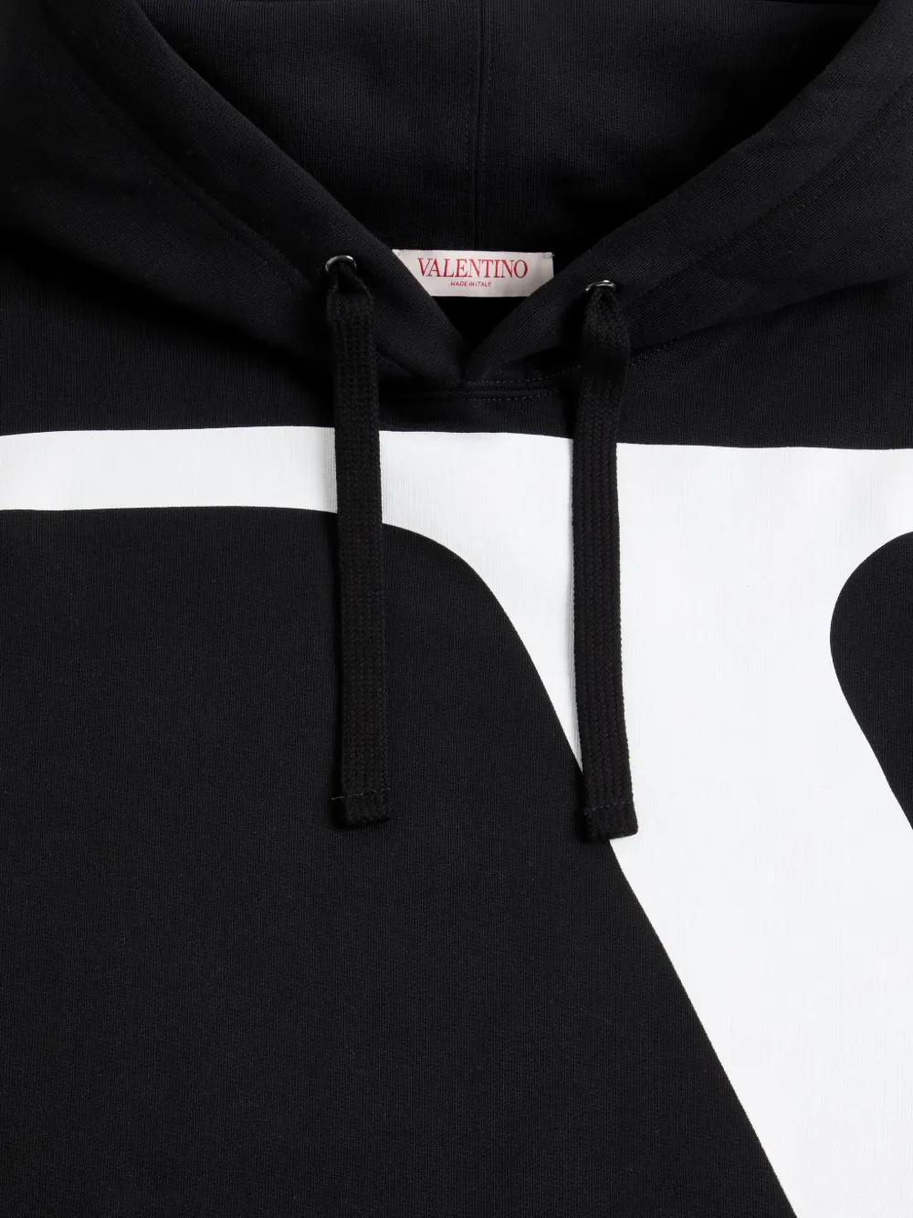 Valentino Garavani Katoenen sweater met VLogo Signature-print Zwart