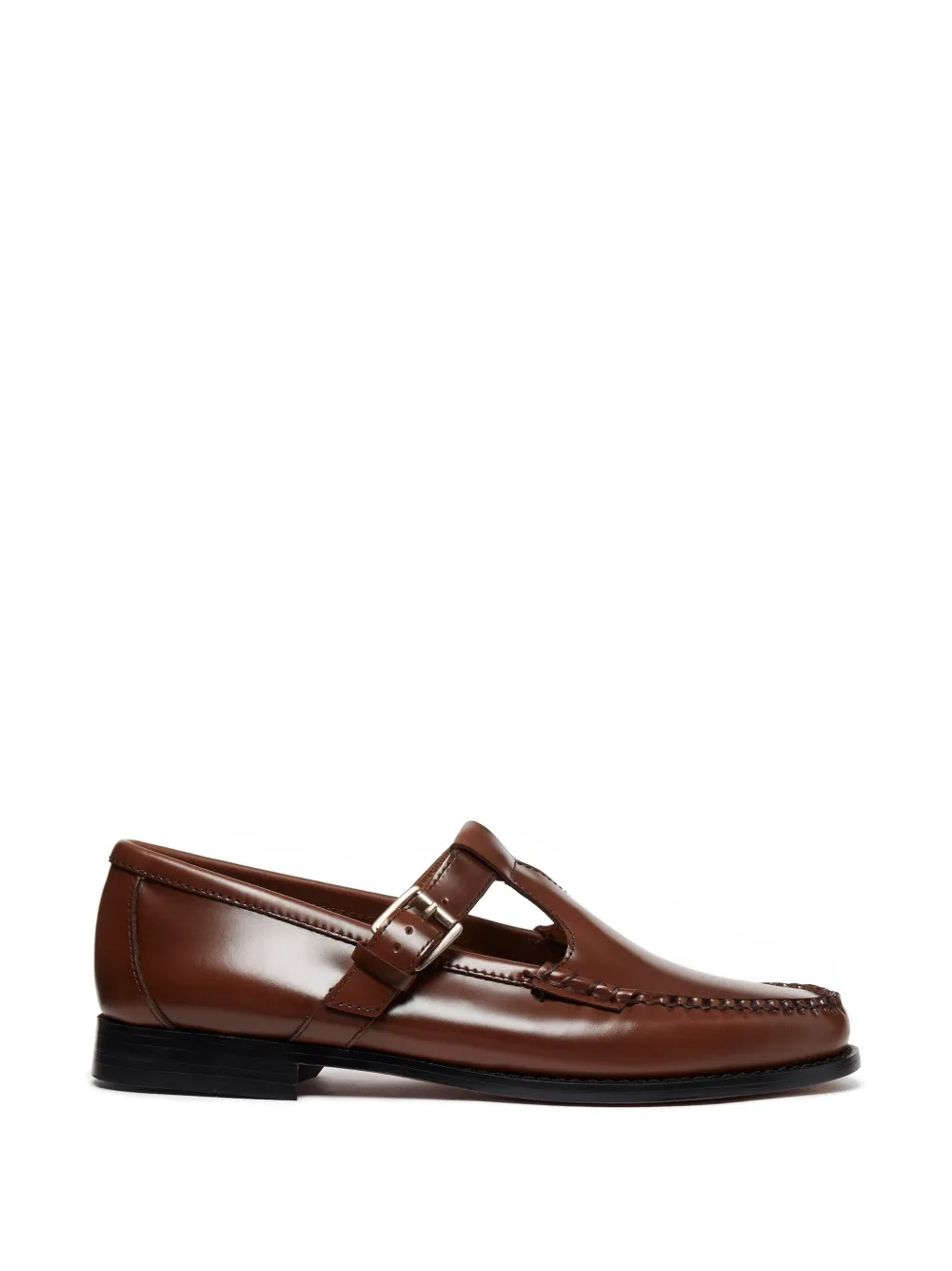 G.h.bass Weejuns Mary Janes Loafers In Brown