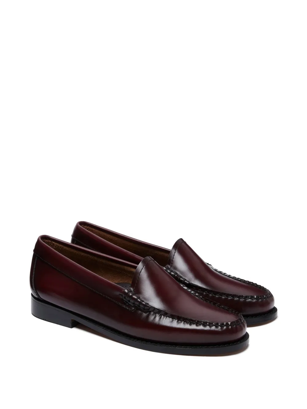 G.H.Bass Leren loafers Rood