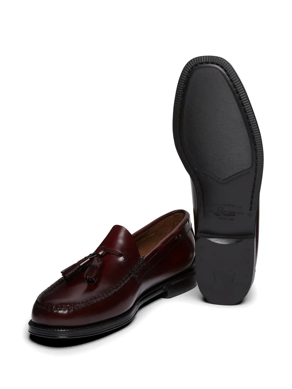 G.H. BASS & CO. Weejuns タッセルローファー G.H.Bass Easy Weejuns Larkin タッセル ローファー | レッド