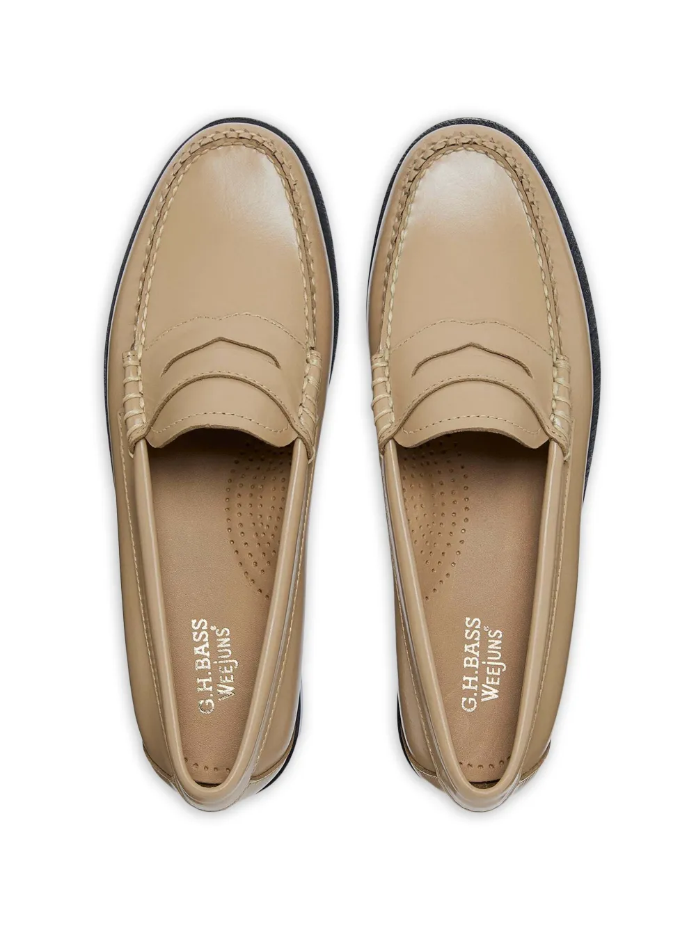G.H.Bass Penny loafers Beige