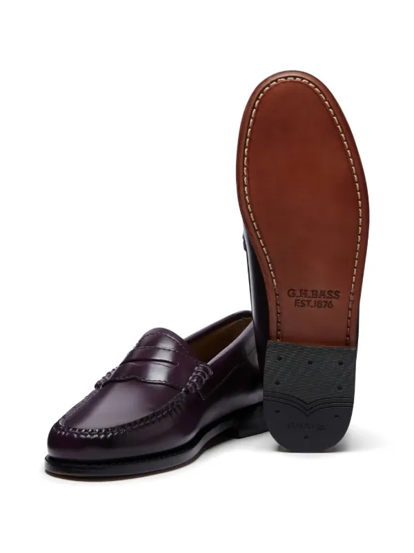 G.H.Bass Weejuns Penny Loafers | Purple | FARFETCH AO
