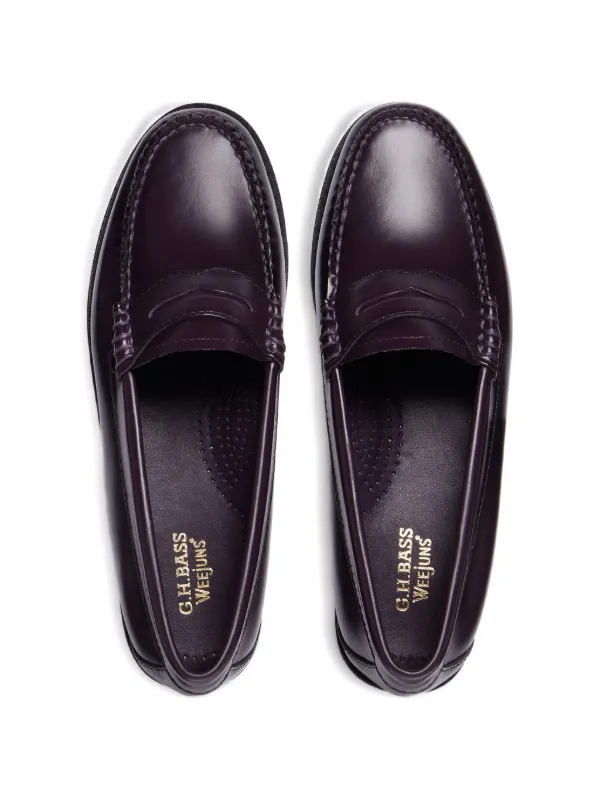 G.H.Bass Weejuns Penny Loafers | Purple | FARFETCH IL