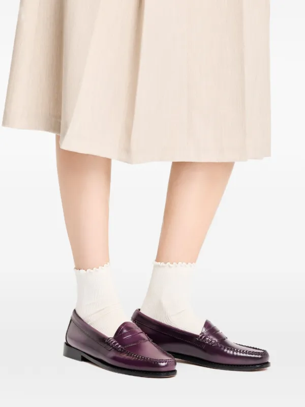 G.H. BASS Weejuns パープル ローファー G.H.Bass Weejuns Penny Loafers | Purple | FARFETCH AO