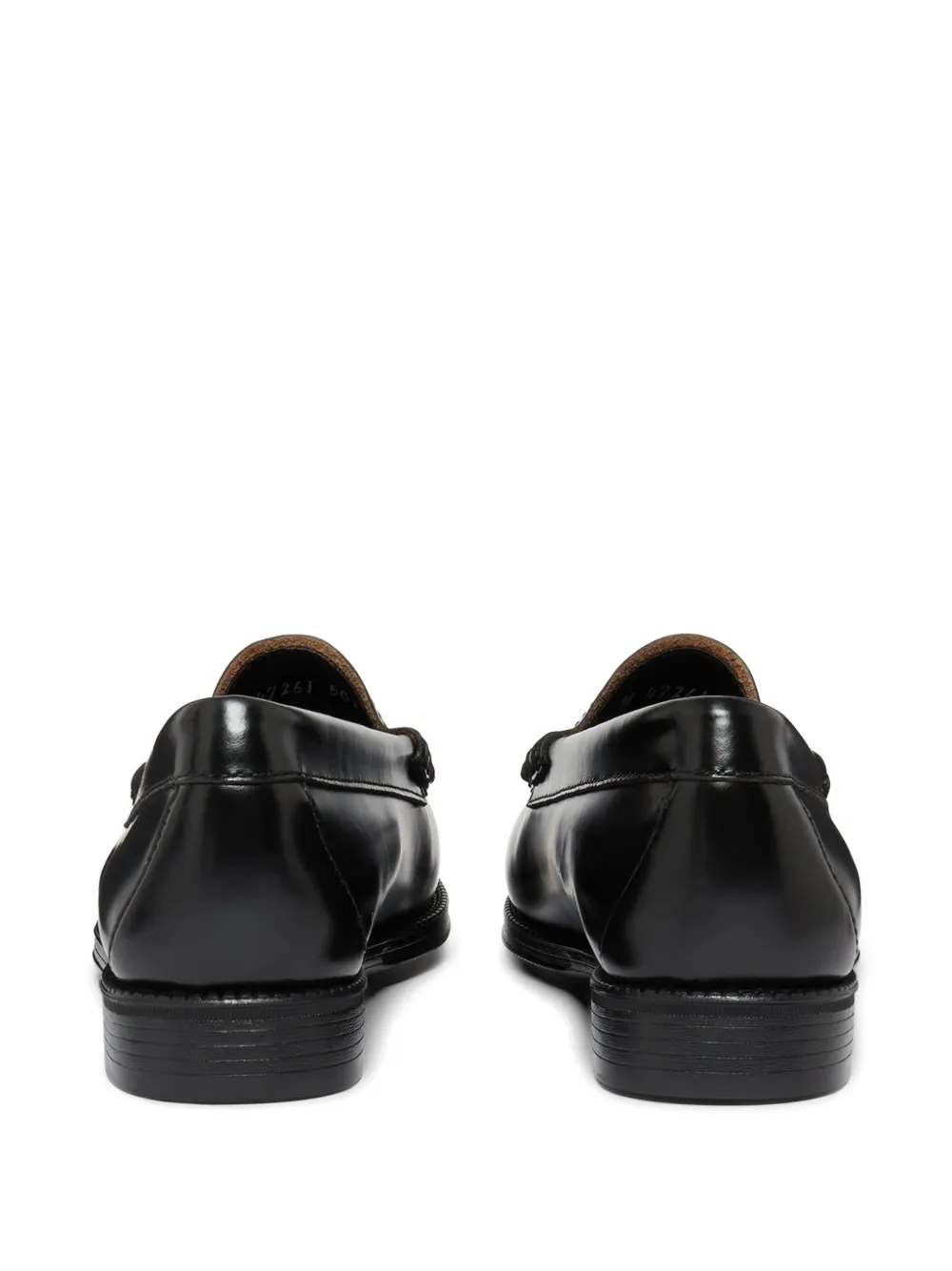 G.H.Bass Leren loafers Zwart