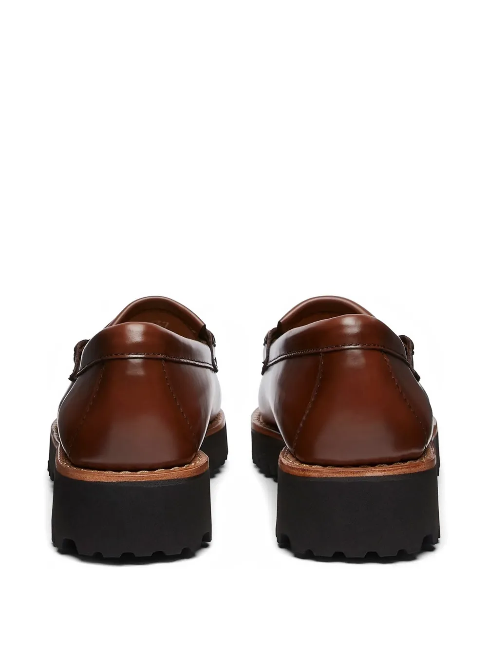 G.H.Bass Weejuns 90s Esther Kiltie Tassel Loafers | Brown