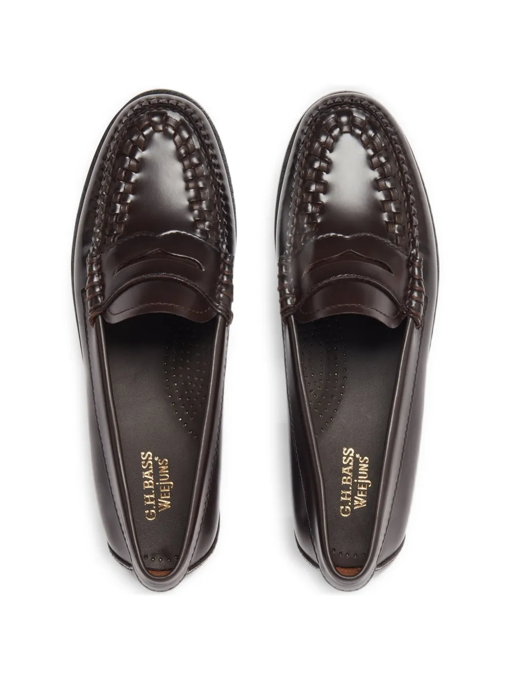 G.H.Bass Weejuns Penny Weave loafers Bruin