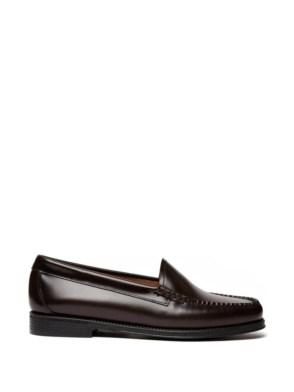 G.h.bass Leather Loafers In Brown