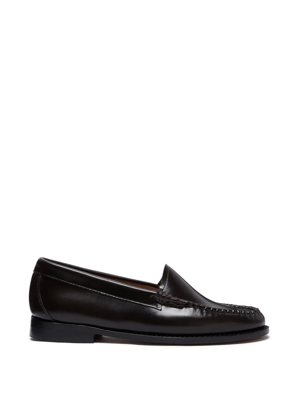 G.h.bass Leather Loafers In Brown