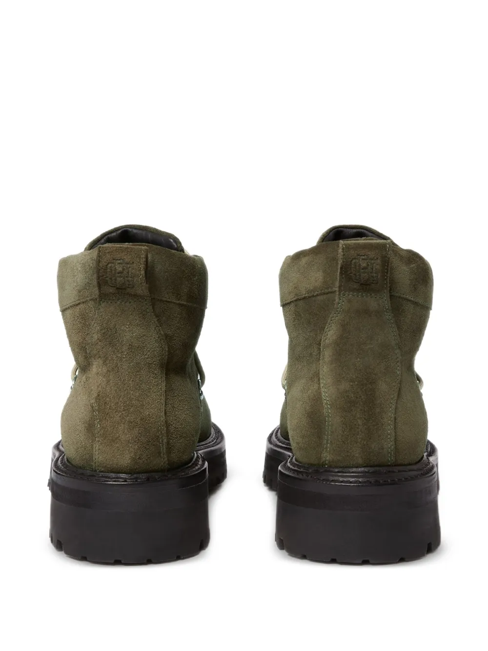G.H.Bass Mason Alpine laarzen met ronde veters Groen