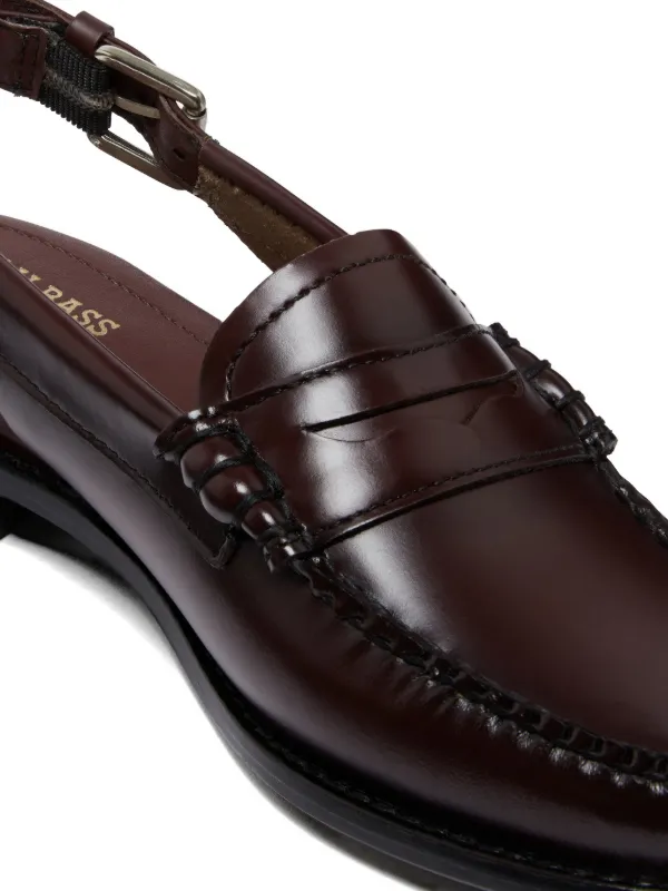 G.H.Bass Penny Slingback ローファー | レッド | FARFETCH JP