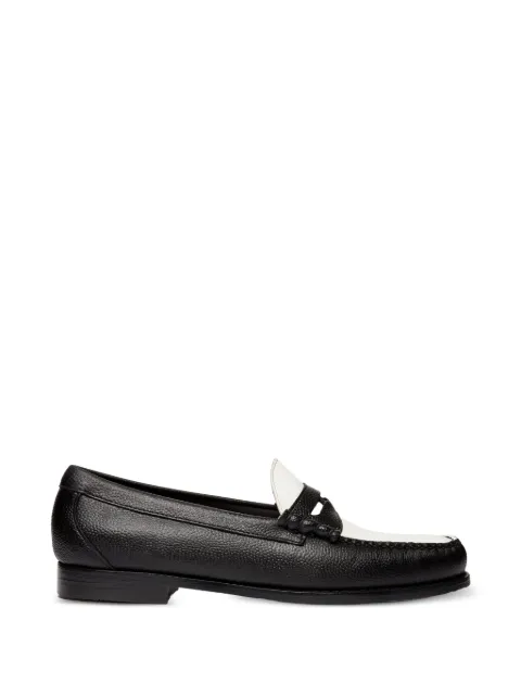 G.H.Bass penny-slot leather loafers