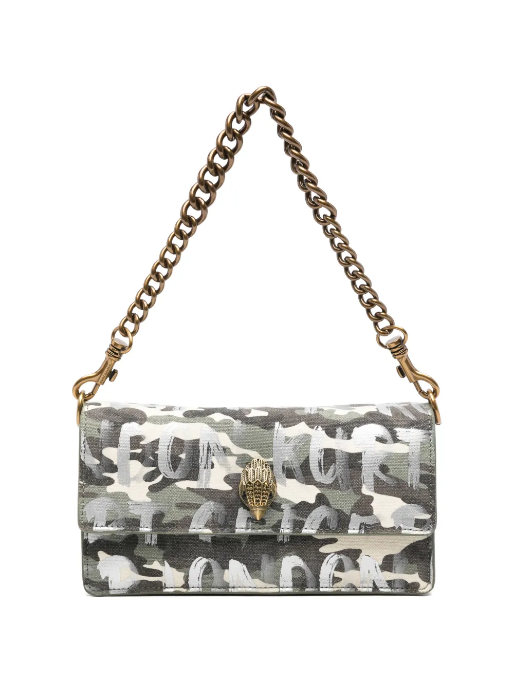 Kurt Geiger The Sloane camouflage tote bag - Verde