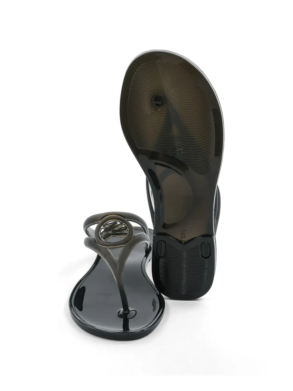 Karl Lagerfeld K Autograph flip-flops Wit