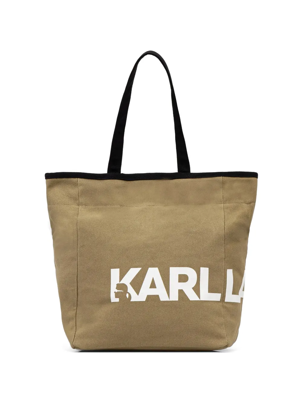 Karl Lagerfeld K/Essential logo-detail tote bag - Verde