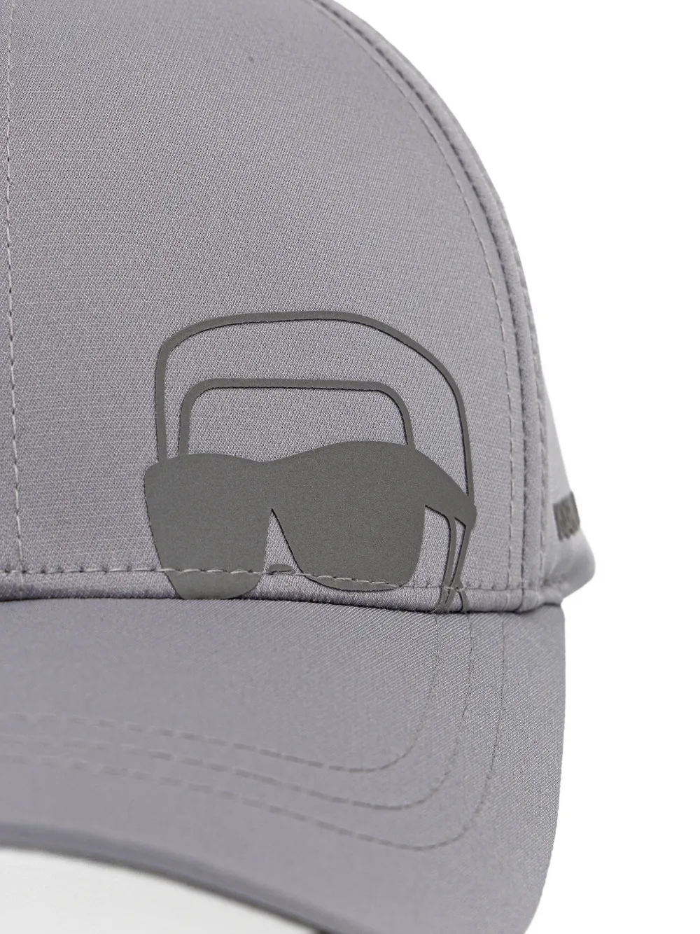 Karl Lagerfeld Ikonik Karl baseball cap Grijs