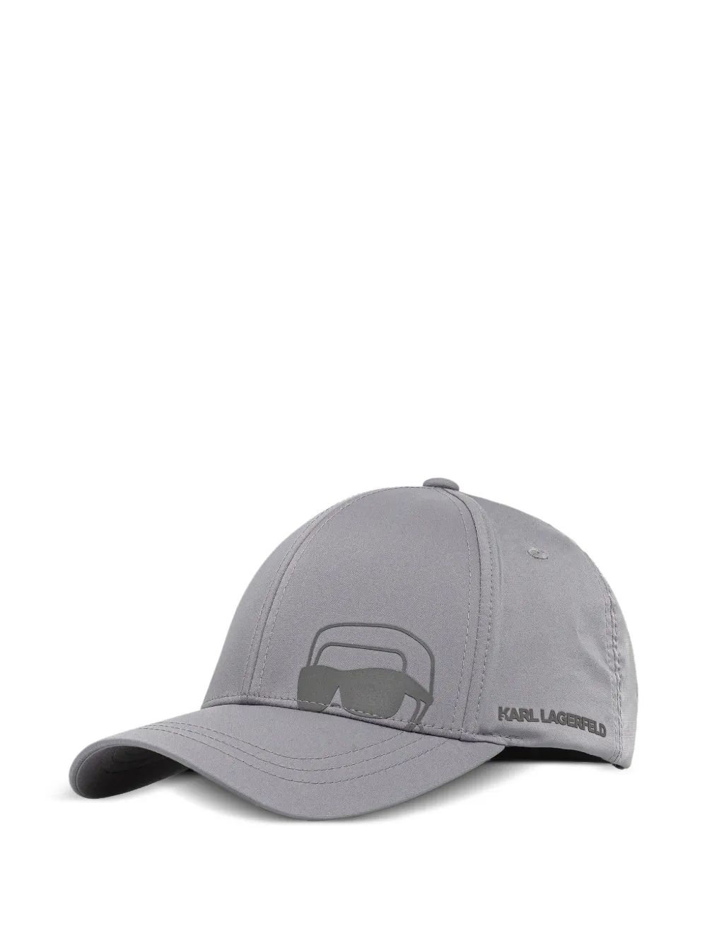 Karl Lagerfeld Ikonik Karl baseball cap - Grigio