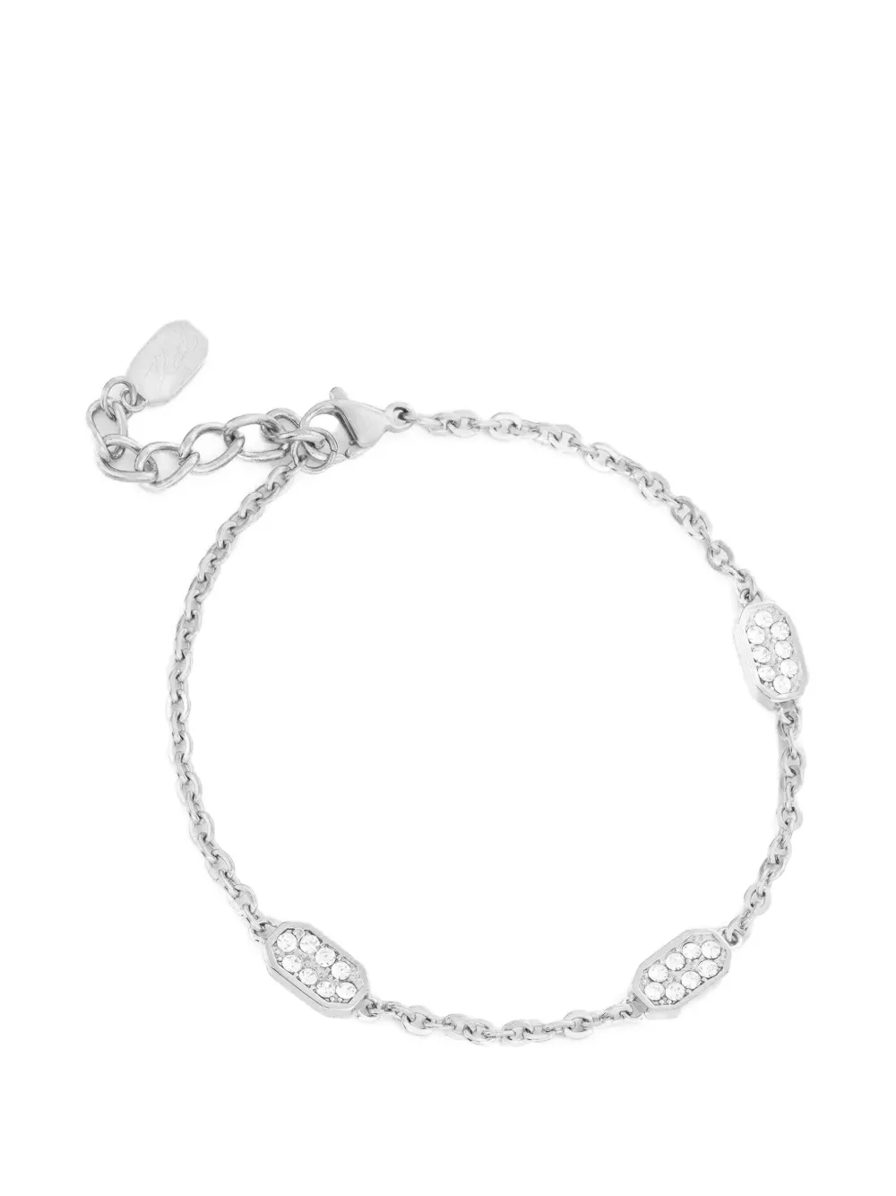 Karl Lagerfeld Armband mit Kettendetail - Silber