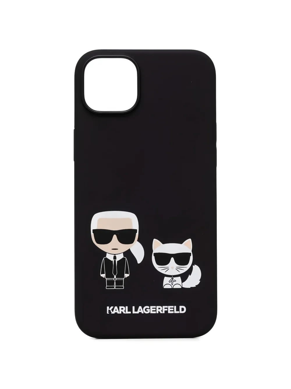 Karl Lagerfeld Karl & Choupette iPhone 14 Plus case - Nero