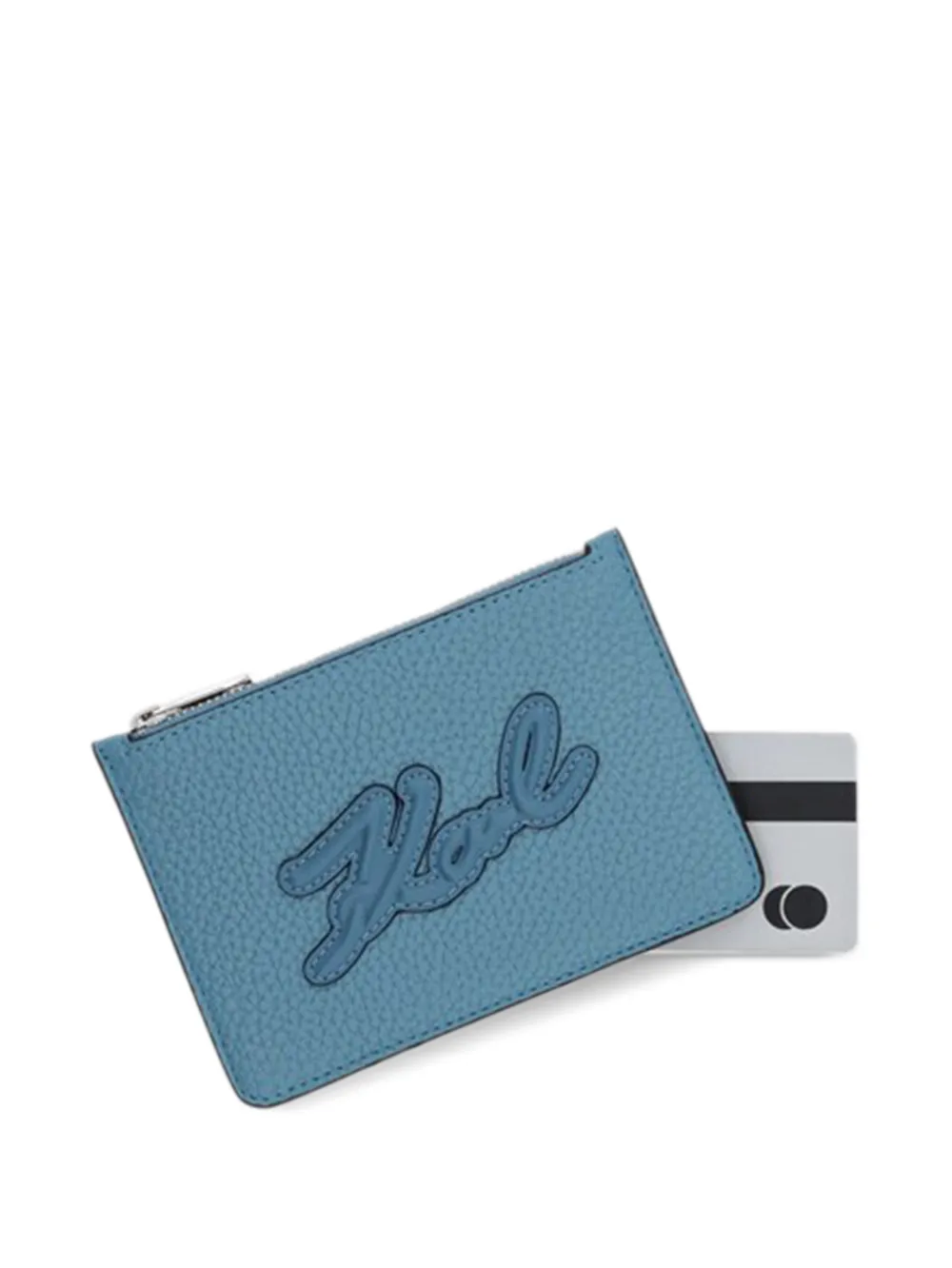 Karl Lagerfeld Portemonnee met rits Blauw