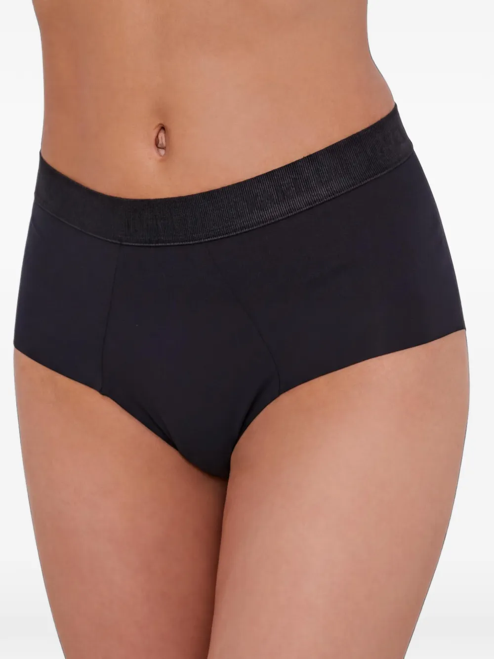 Karl Lagerfeld Slip con banda logata - Nero