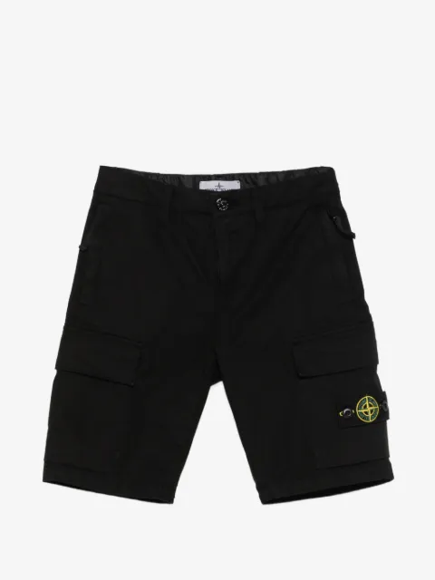 Stone Island Junior cargo-pocket shorts