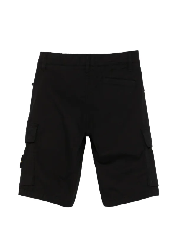 Stone Island Junior カーゴショーツ | ブラック | FARFETCH JP