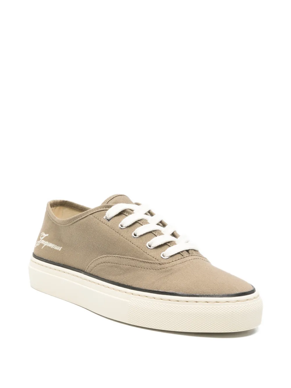 Jacquemus Les Fefe logo-detail sneakers Bruin