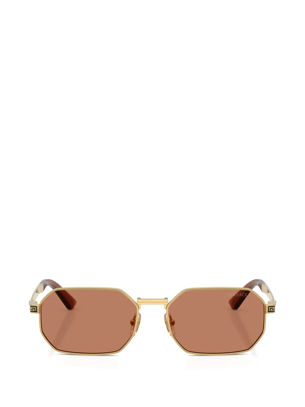 Versace Eyewear geometric sunglasses - Oro