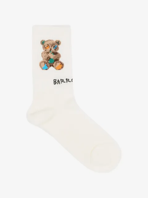 Barrow kids teddy-bear graphic socks