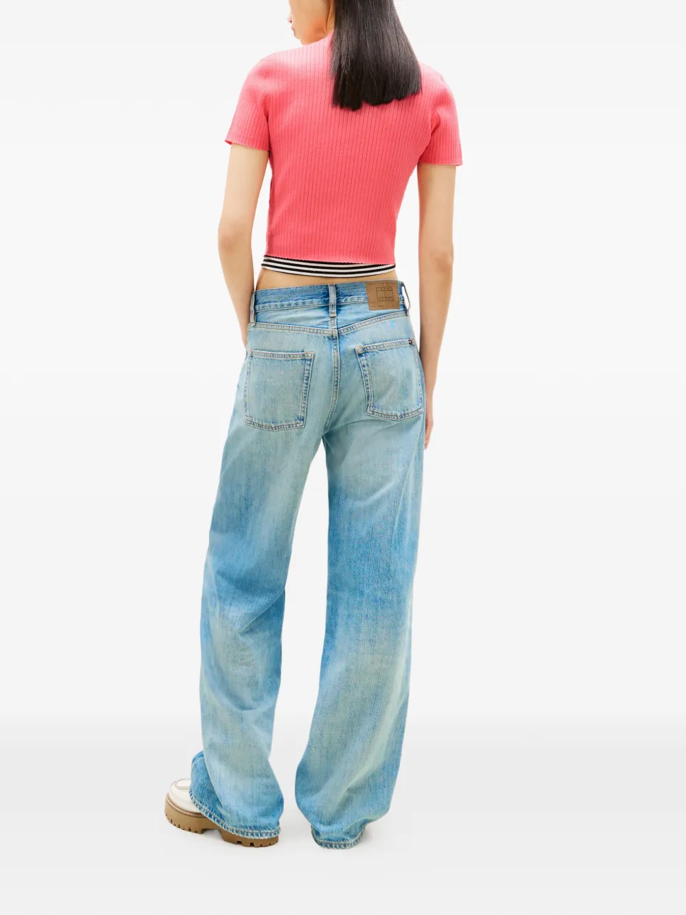  Tommy Hilfiger Short-sleeve Cardigan - Pink 