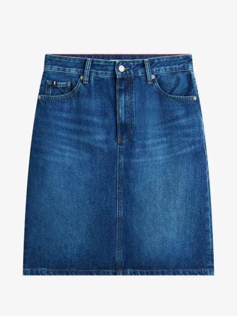 Tommy Hilfiger five-pocket-style mini skirt