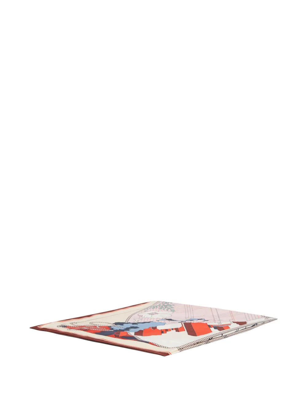  Tommy Hilfiger Floral-detail Scarf - Neutrals 