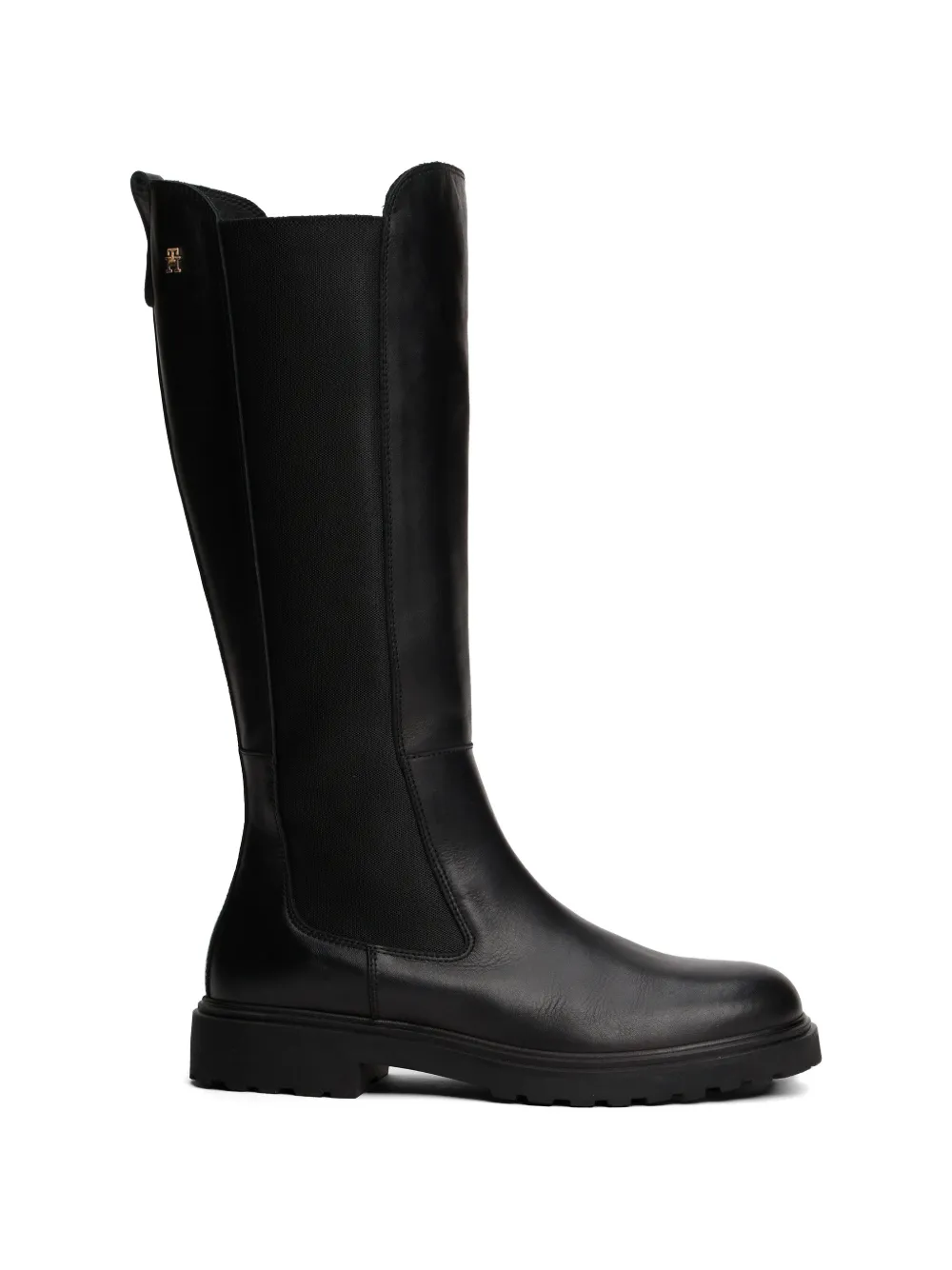 Tommy Hilfiger elastic-panel mid-calf boots Zwart