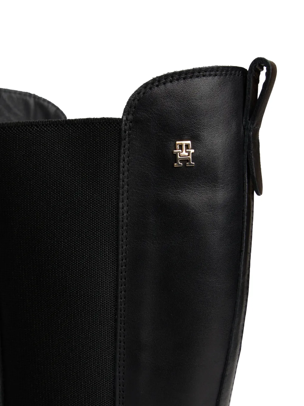 Tommy Hilfiger elastic-panel mid-calf boots Zwart