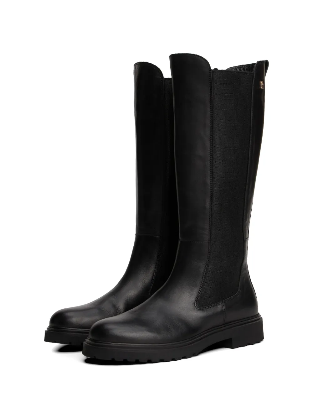 Tommy Hilfiger elastic-panel mid-calf boots Zwart