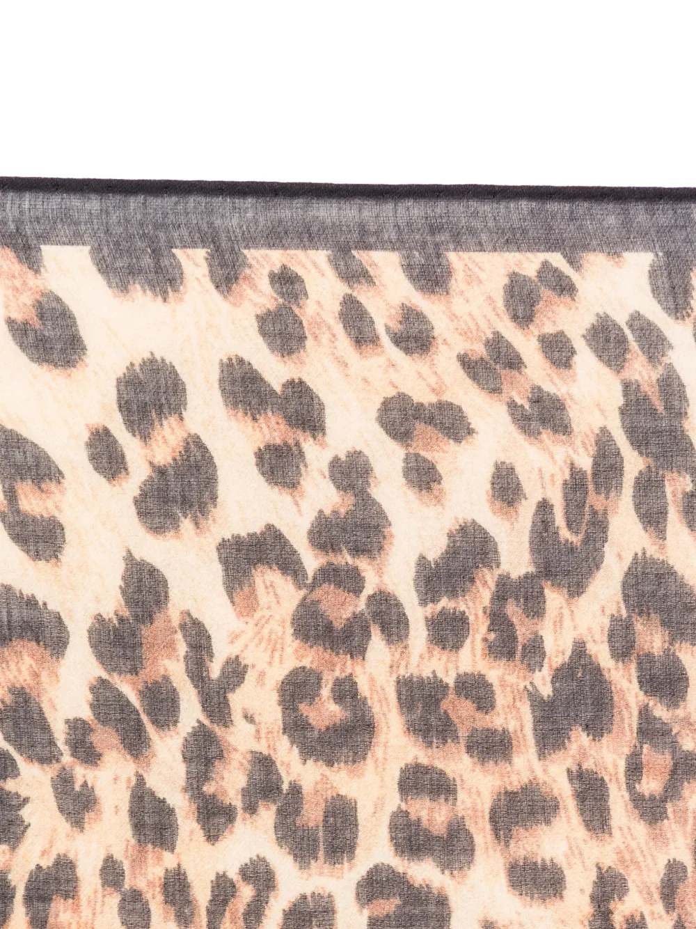  Destin Leopard-print Scarf - Neutrals 