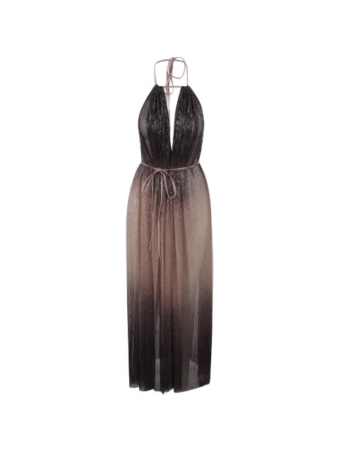 L'IDÉE Daphne Neckholder-Midikleid mit Falten