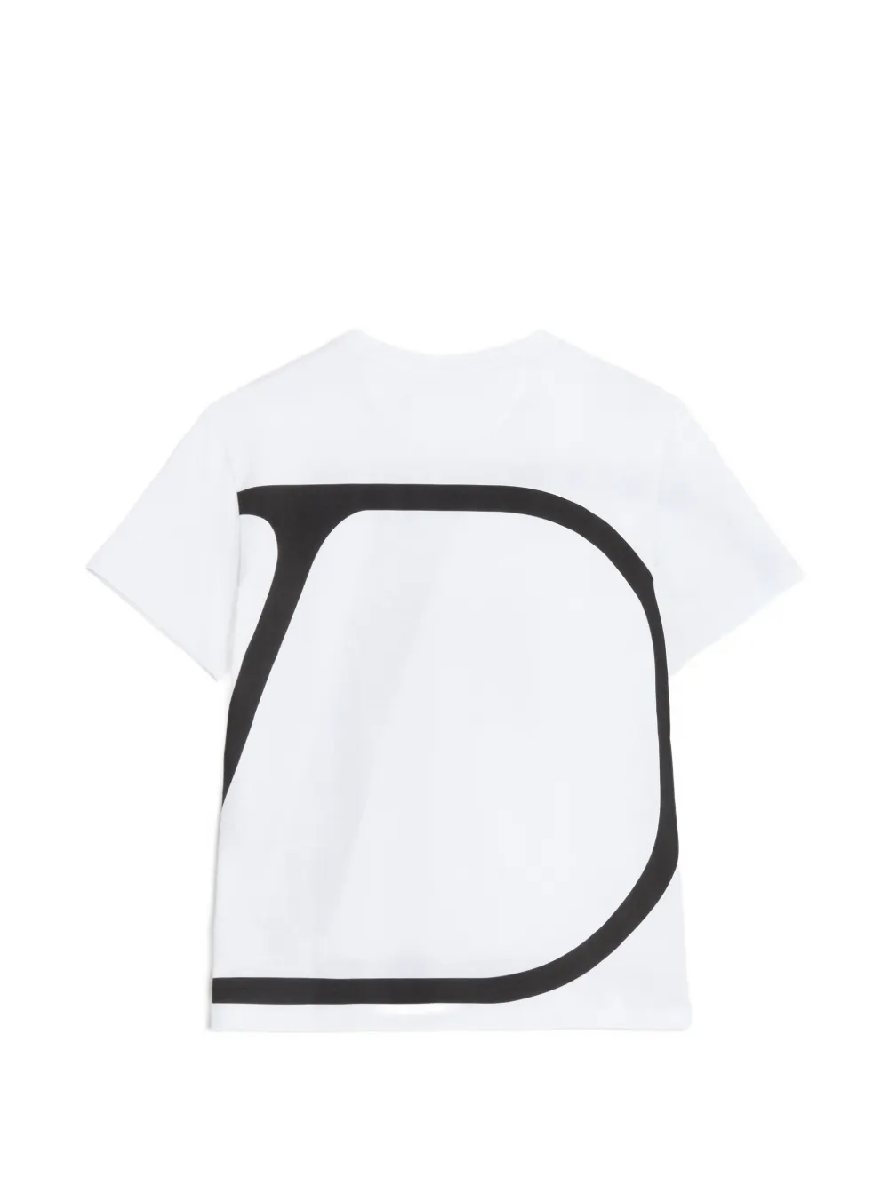 Valentino Garavani VLogo Signature katoenen T-shirt Wit