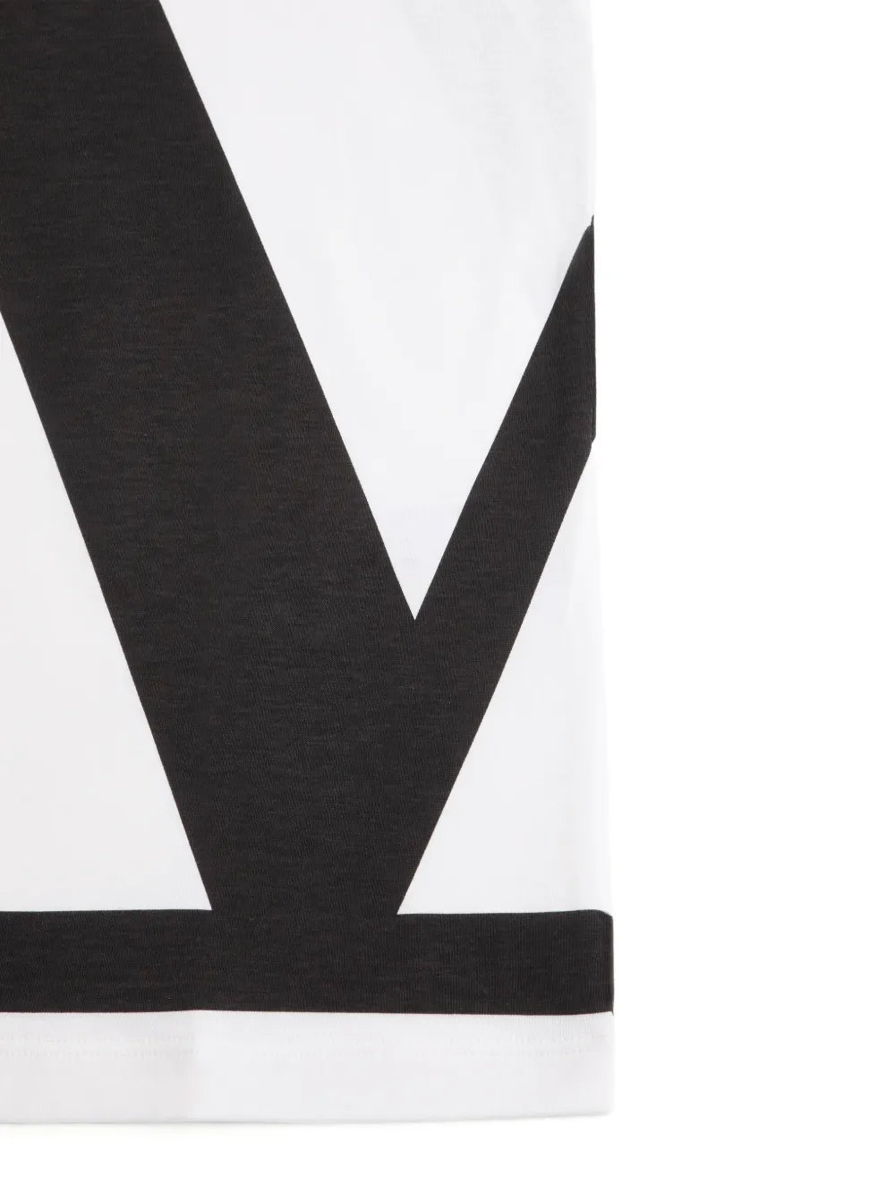 Valentino Garavani VLogo Signature katoenen T-shirt Wit