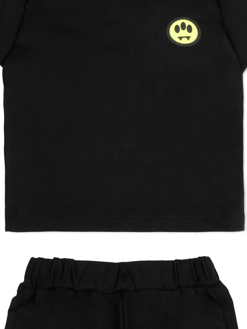 Barrow kids Shorts set met logoprint Zwart