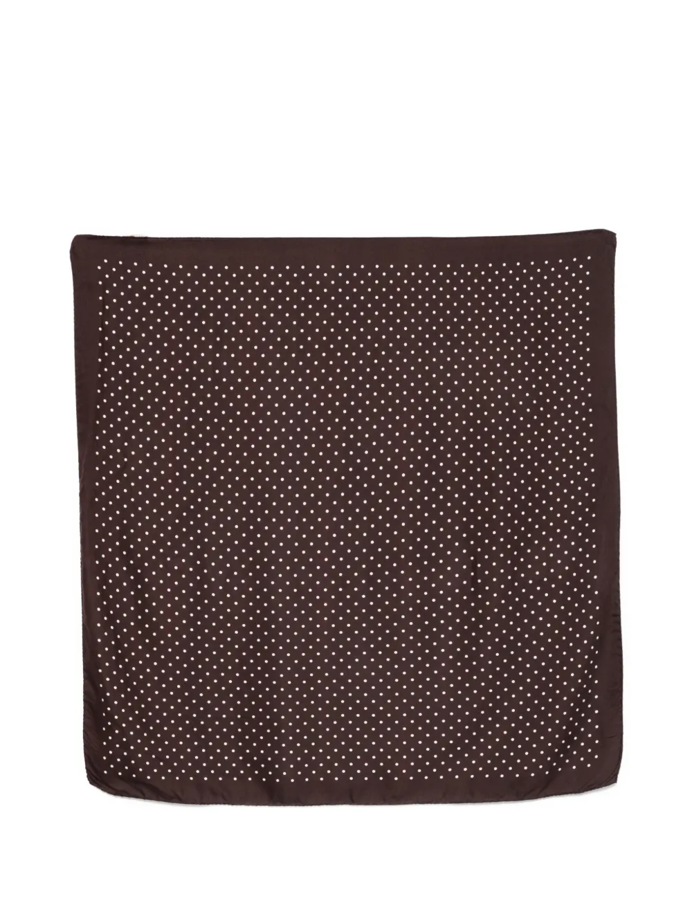 Destin polka-dot bandana - Marrone