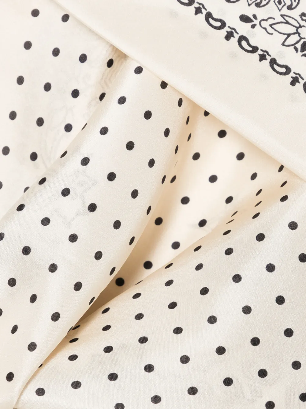  Destin Polka-dot Bandana - Neutrals 