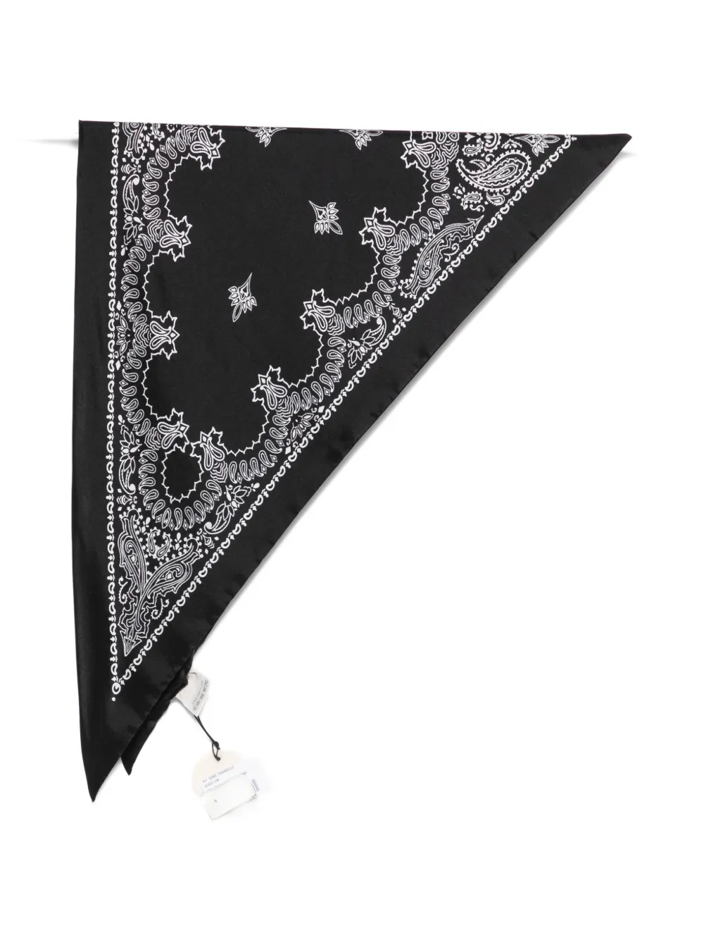 Destin triangular-shape bandana - Nero