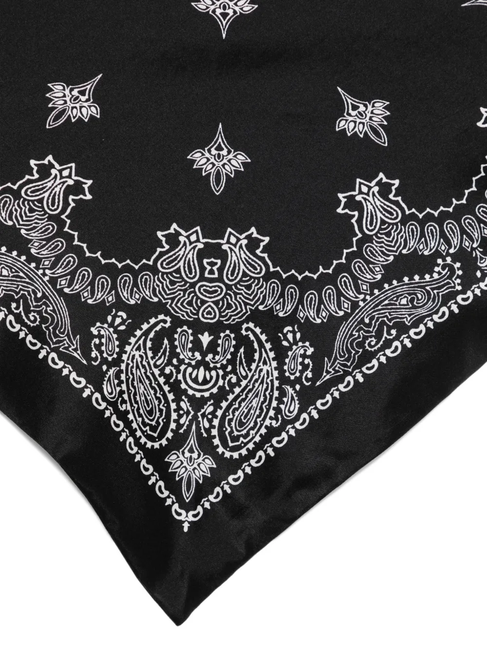  Destin Triangular-shape Bandana - Black 