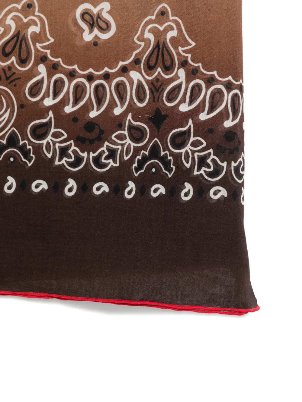  Destin Bandana-print Scarf - Brown 