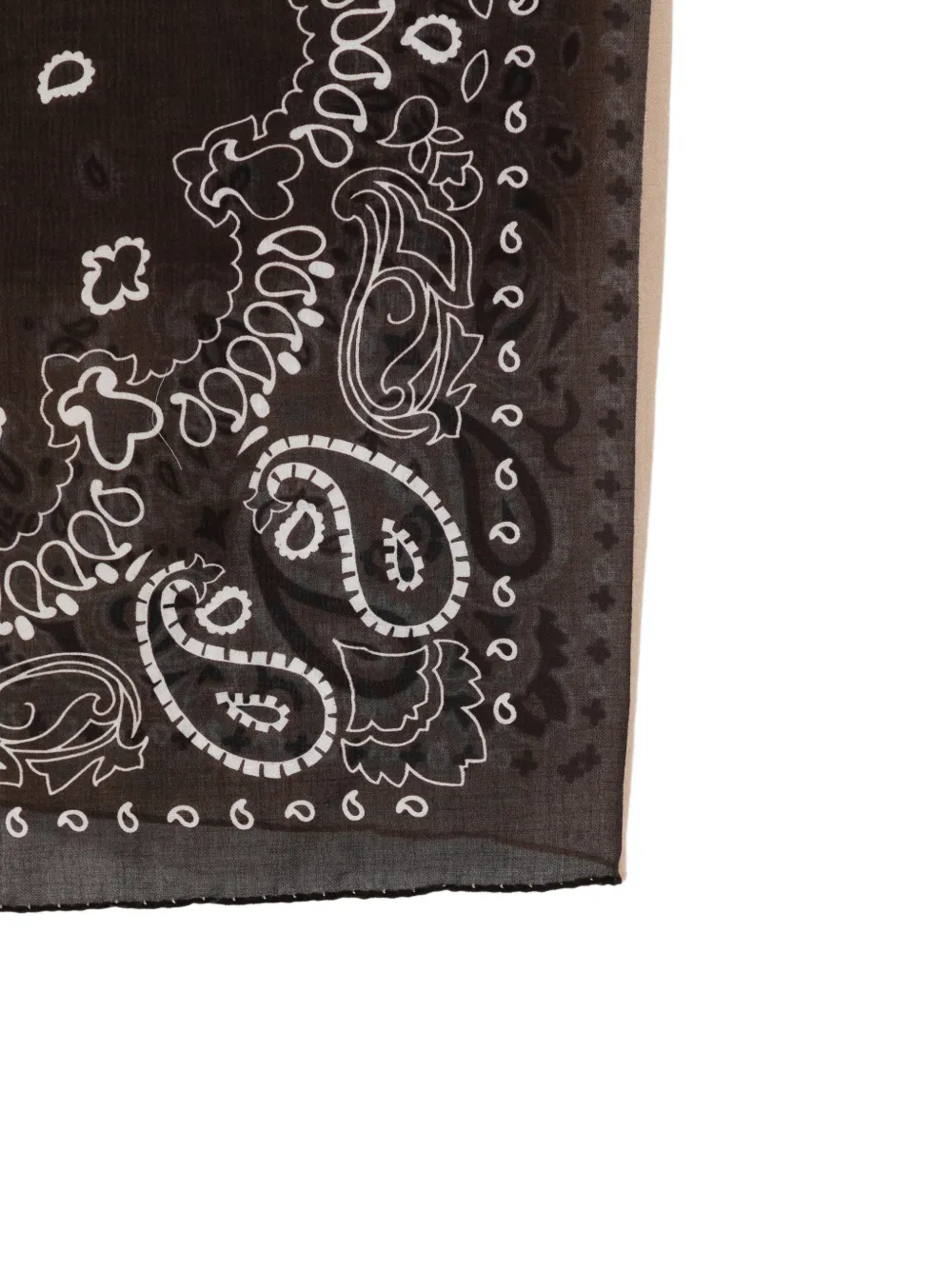  Destin Bandana-print Scarf - Brown 