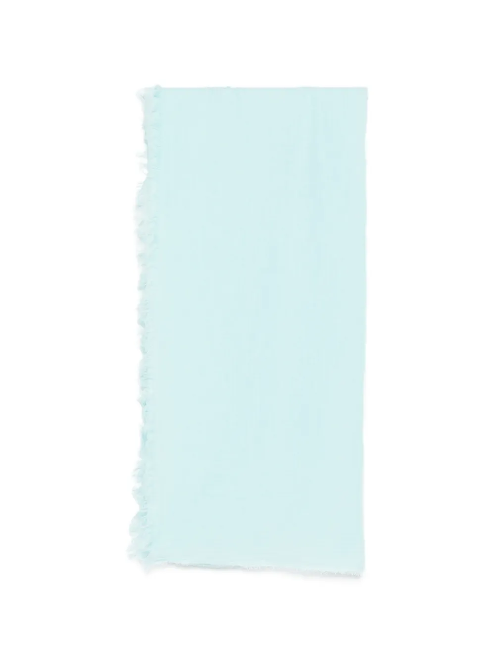 Destin frayed scarf - Blu