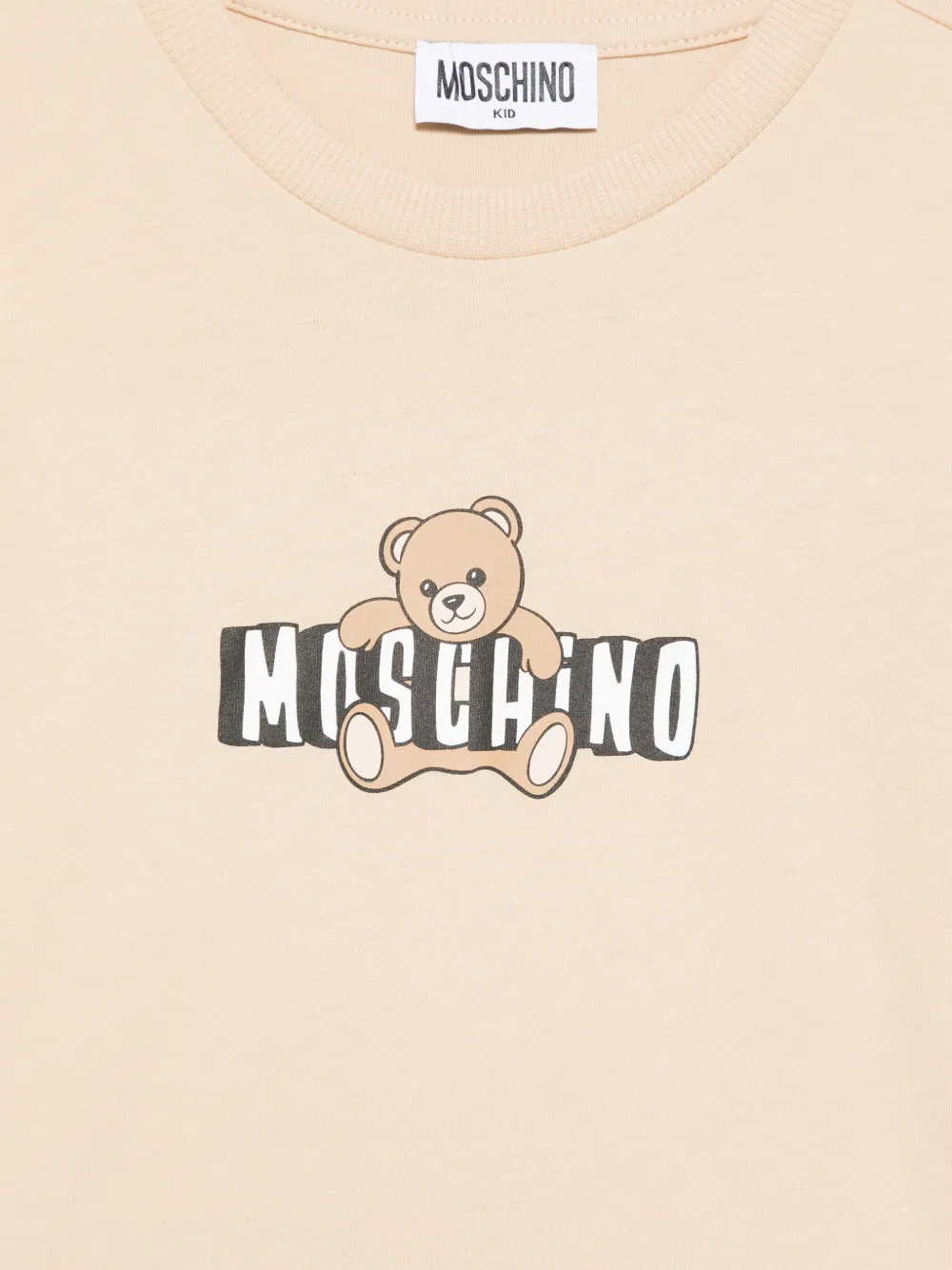 Moschino Kids T-shirtset met teddy-print Zwart