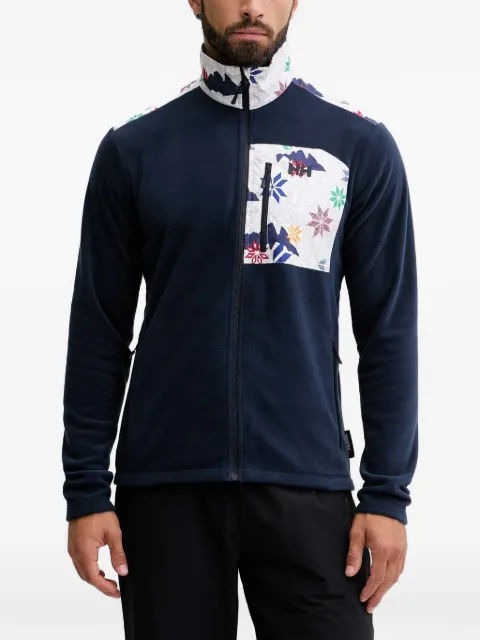 Helly Hansen floral-print zip-up sweatshirt